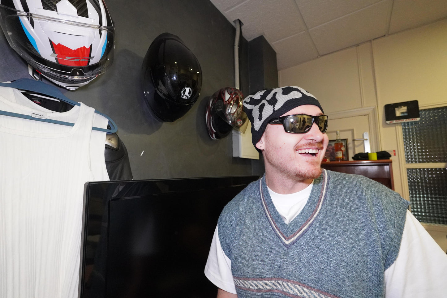 GORRO "MI EX DICE" NEGRO