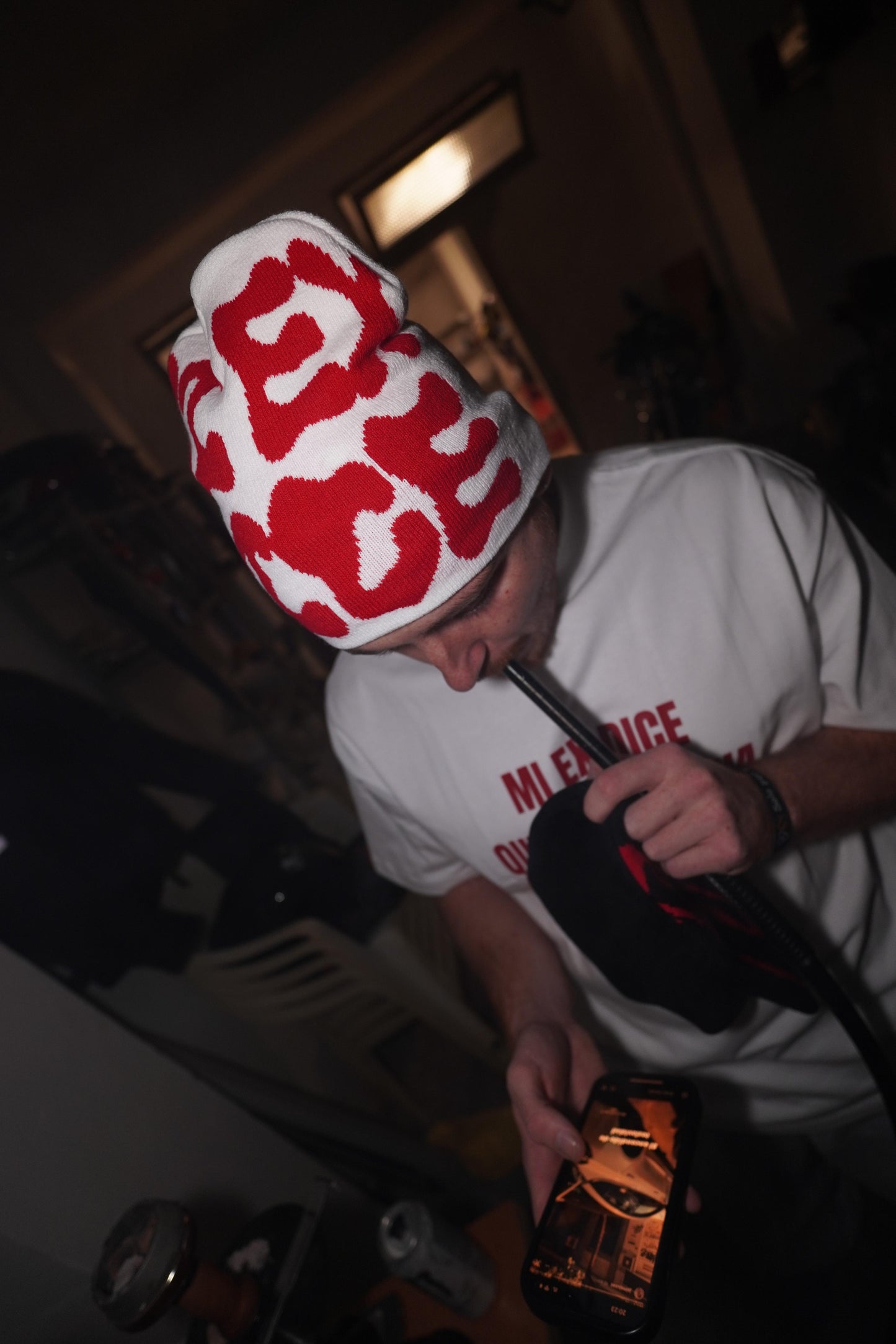 GORRO "MI EX DICE" BLANCO